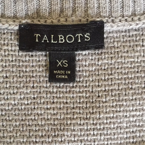 Talbots Anchor Print sweater - Picture 5 of 6